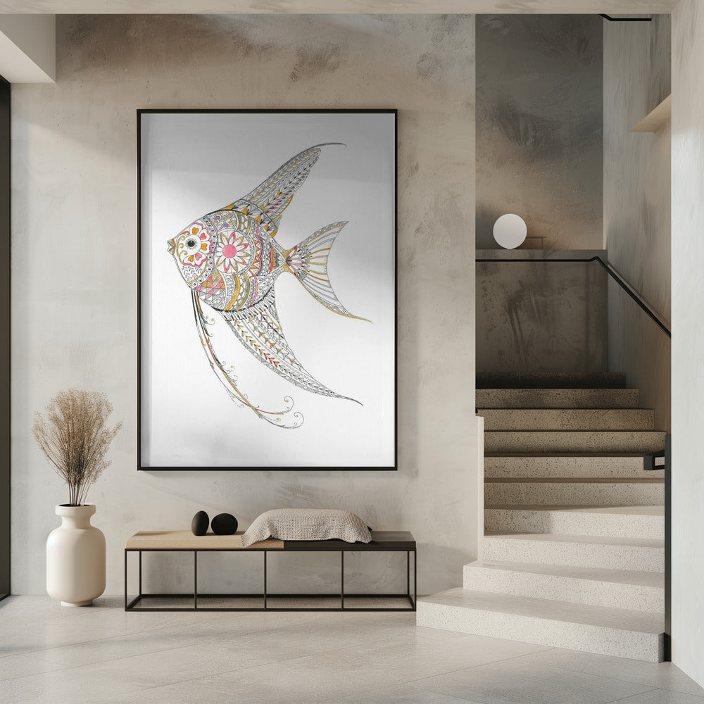 Angel Fish Delicate Tints | Poster