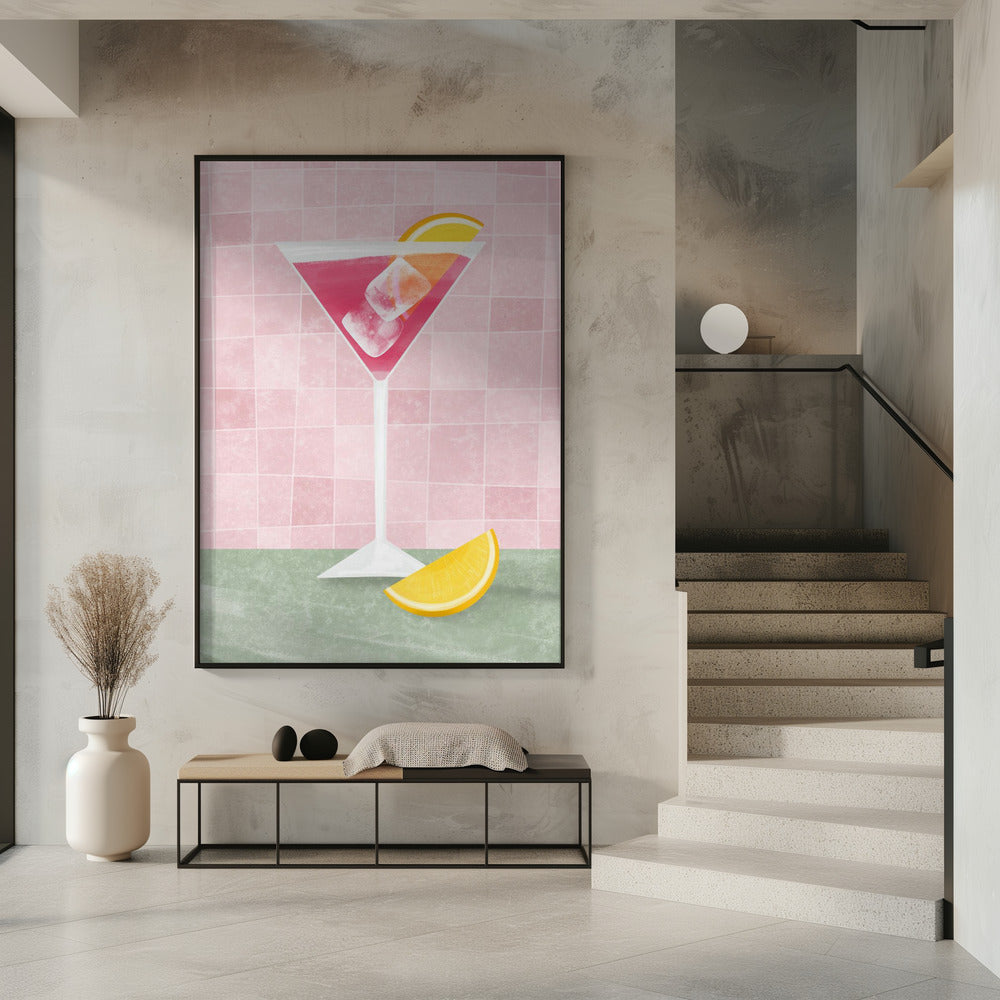 Rosa Cocktail | Poster