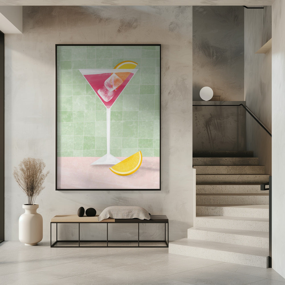 Rosa Cocktail | Poster