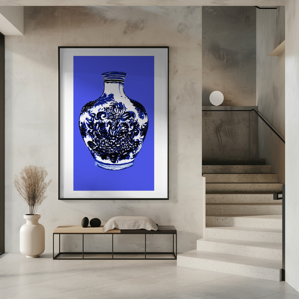 Blaue Weidenträume 2 | Poster