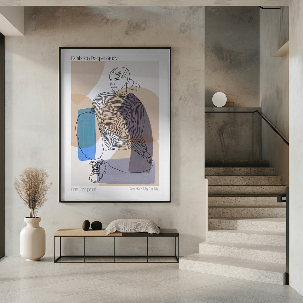 Abstrakte Eleganz | Poster