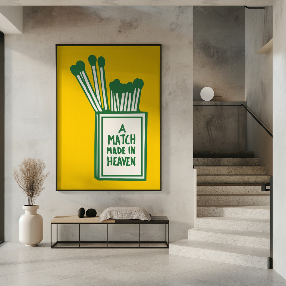Perfekte Streichholzschachtel | Poster