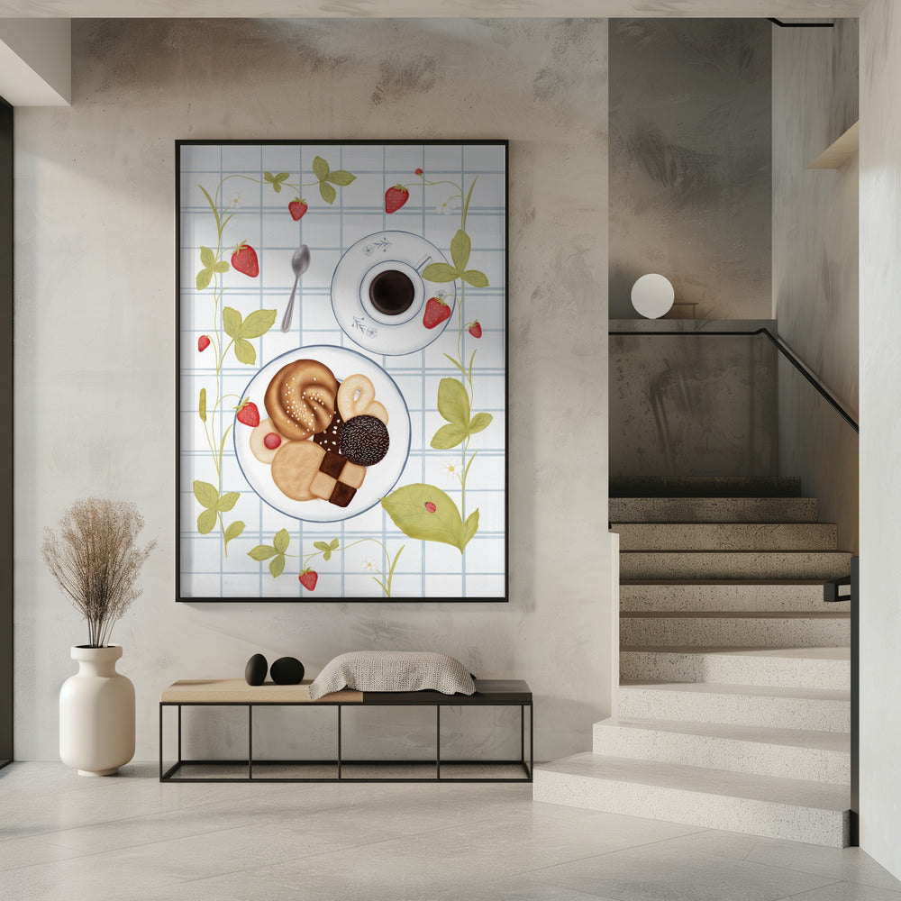 Fika in Schweden | Poster