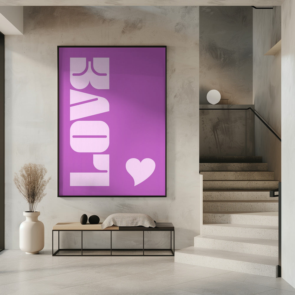 Lila Liebesstimmung | Poster