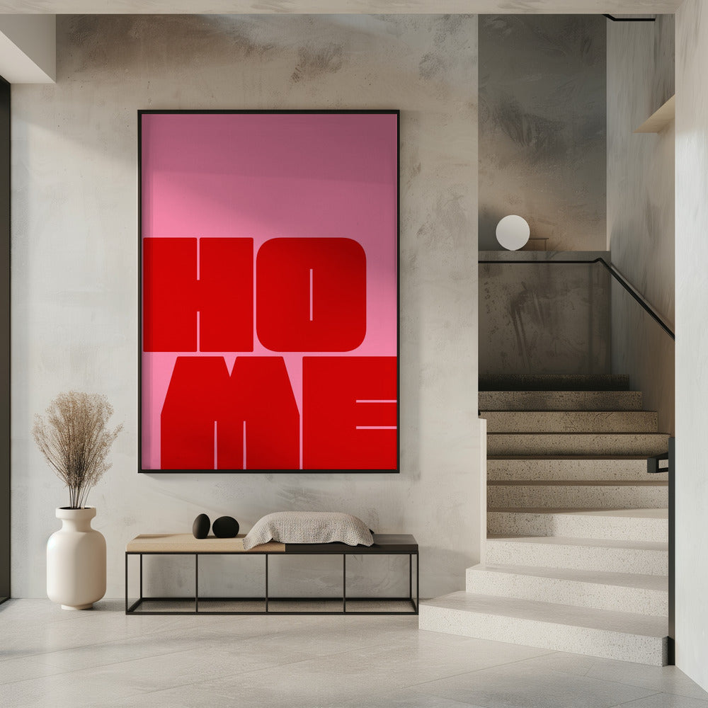 Bold Letters Cozy Feel | Poster