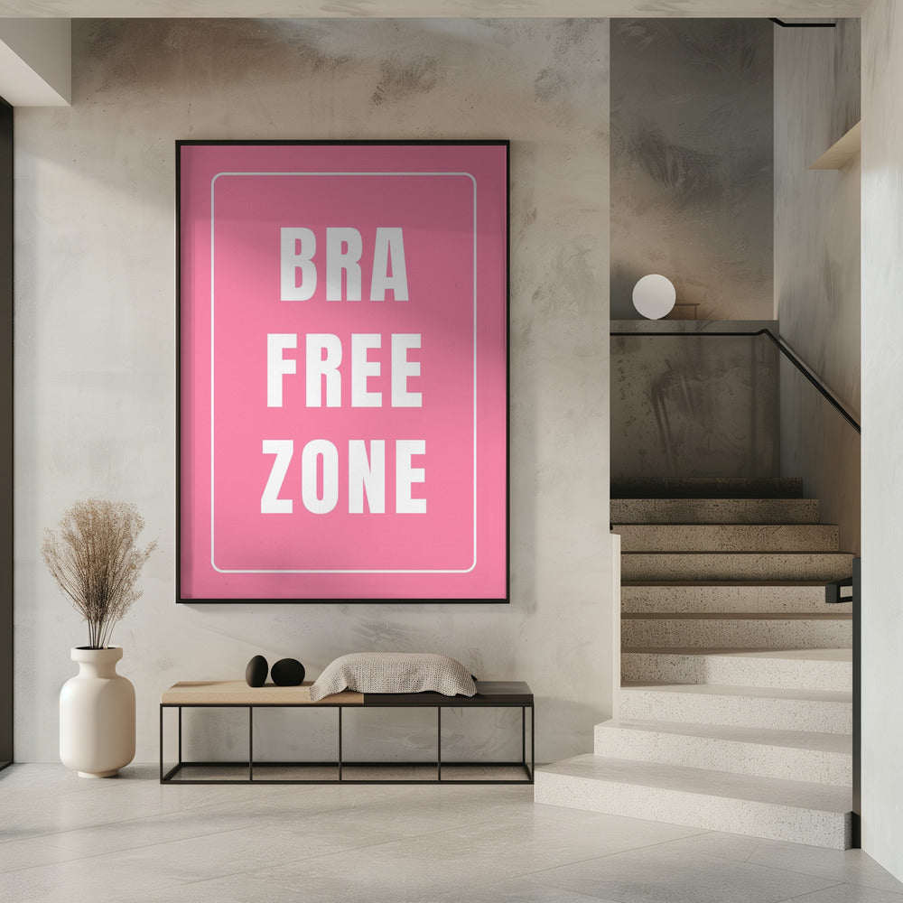 Freedom Zone Sign | Poster