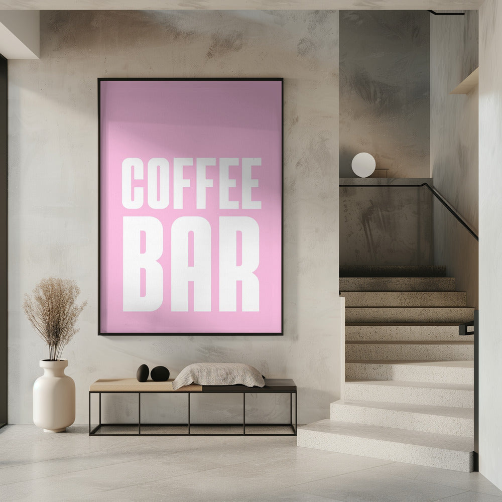 Cafe Vibe Contrast | Poster