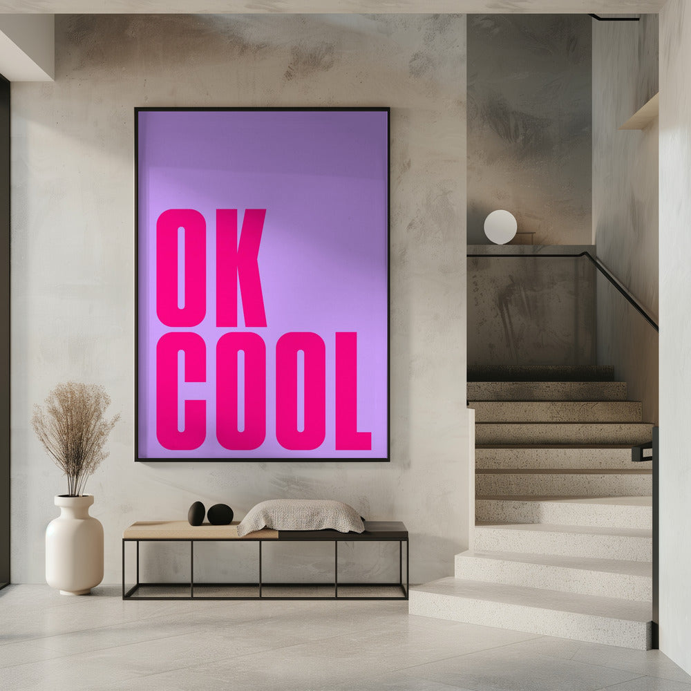 Bold Pink Statement | Poster