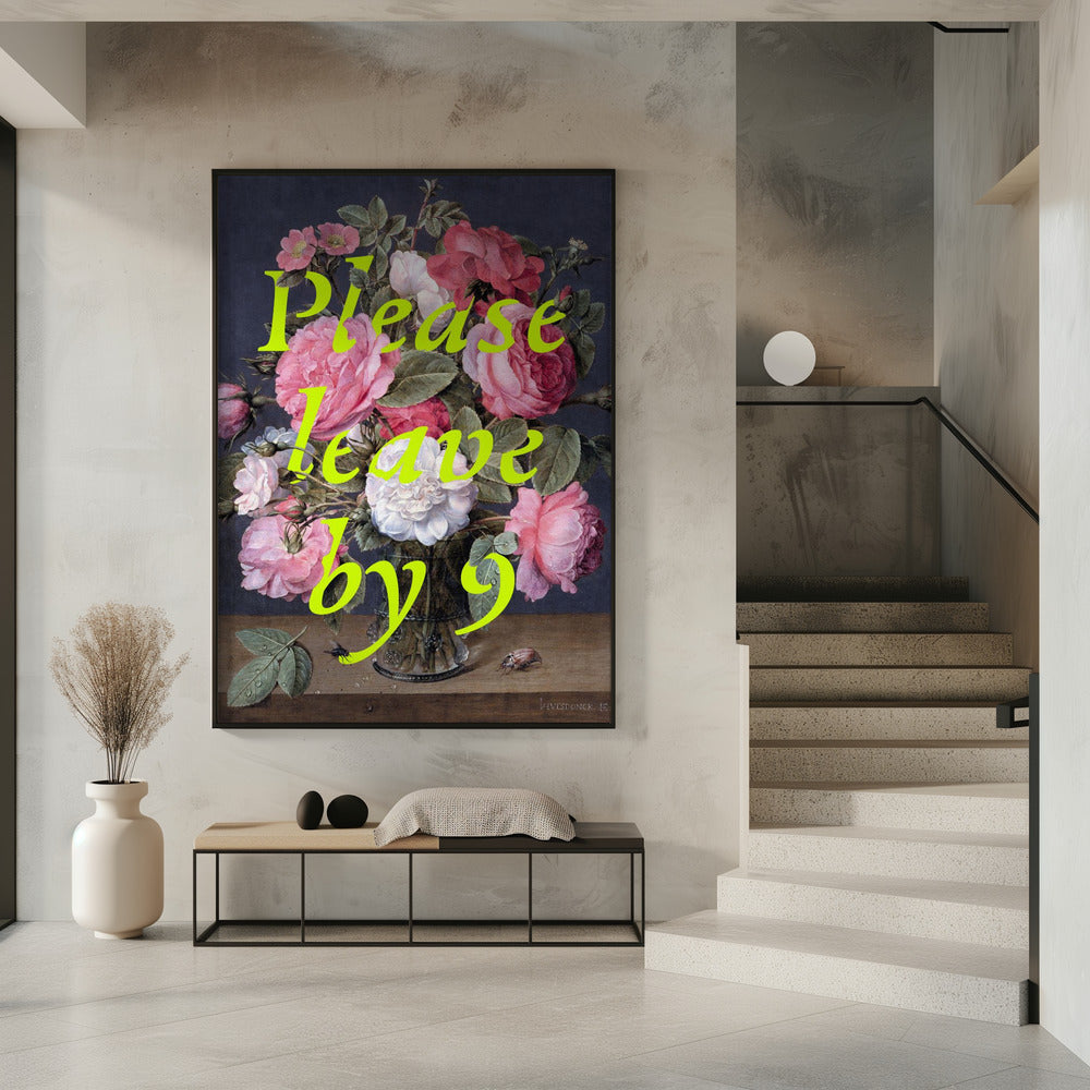 Florale Ausgangsanfrage | Poster