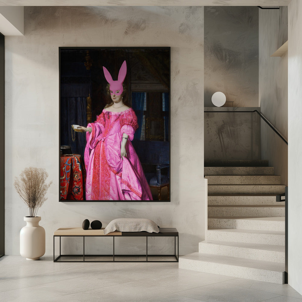 Rosa Maskerade Herzogin | Poster
