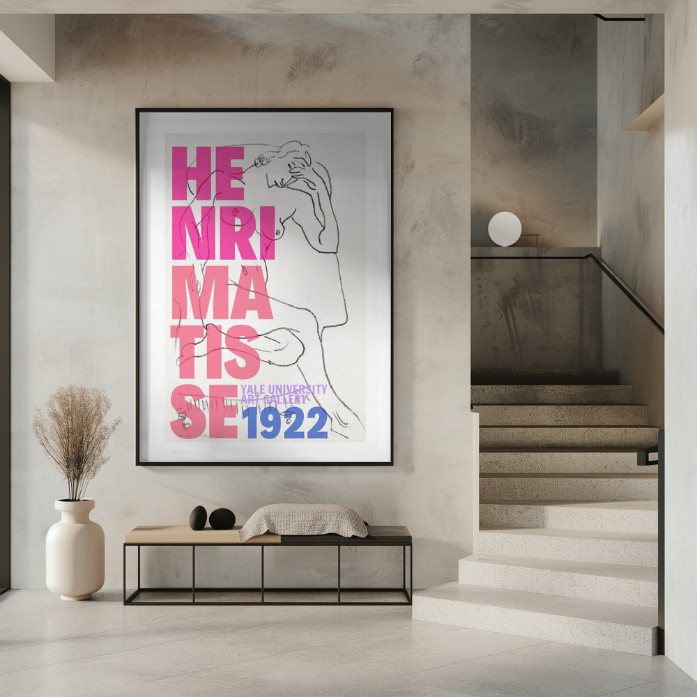 Elegante Linienskizze | Poster