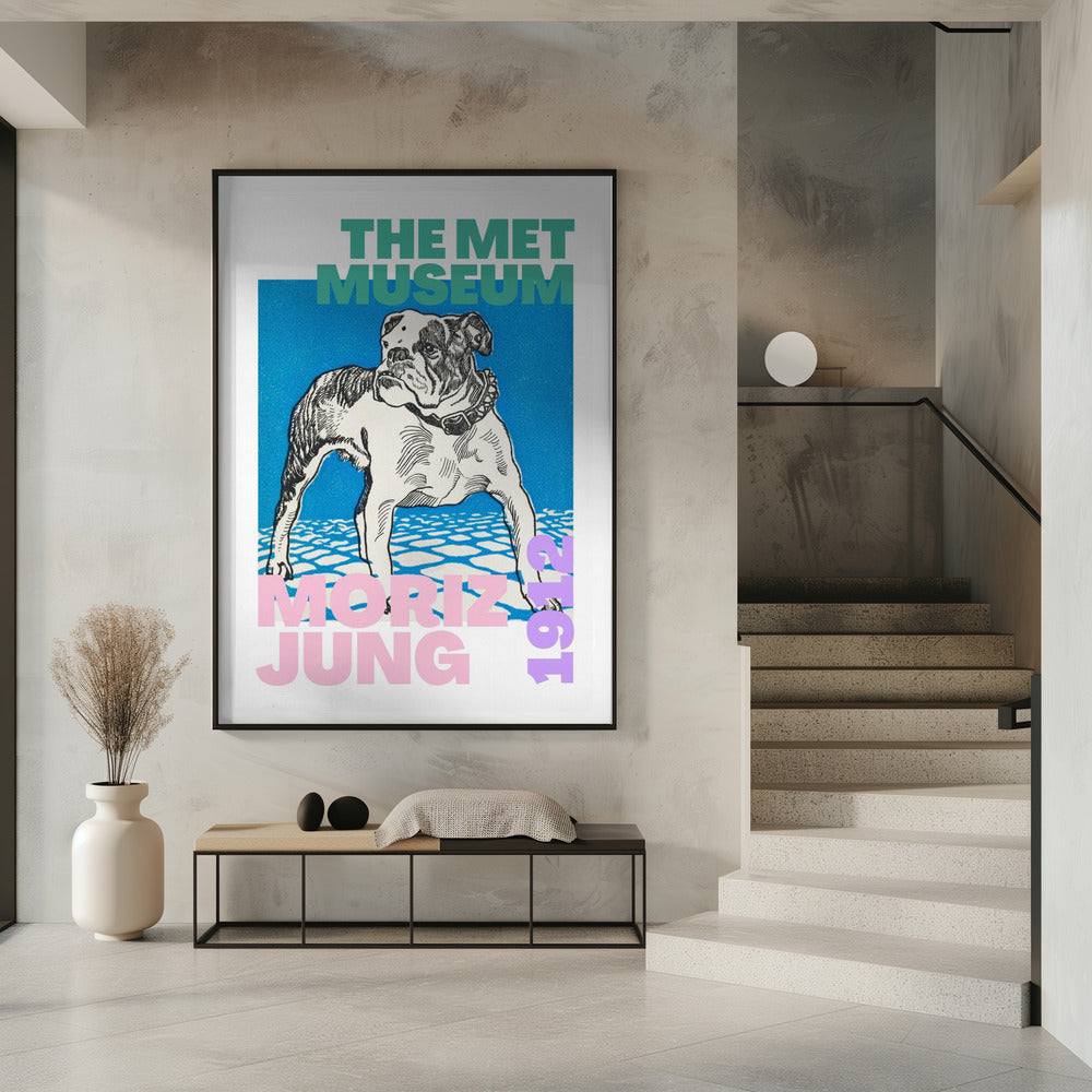 Skizze einer Bulldogge | Poster