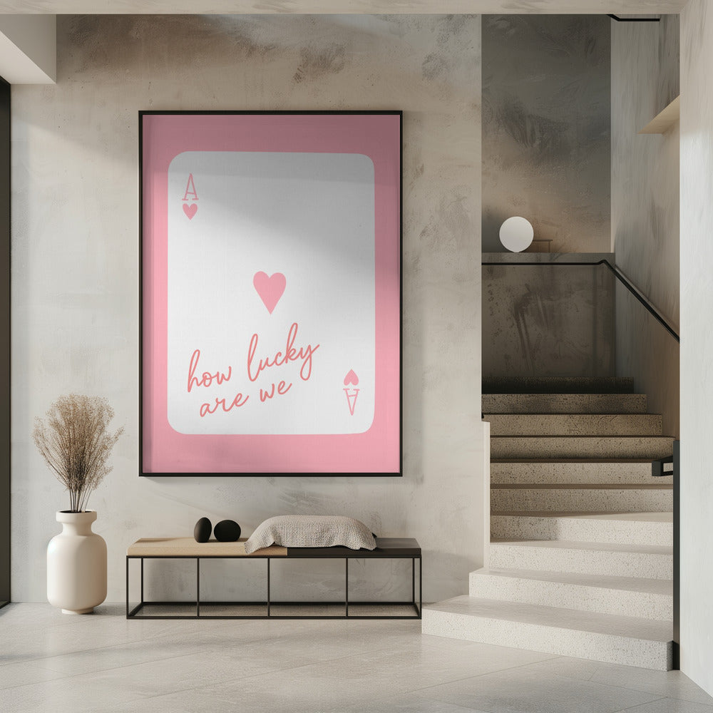 Wie glücklich sind wir, Ace Pink | Poster