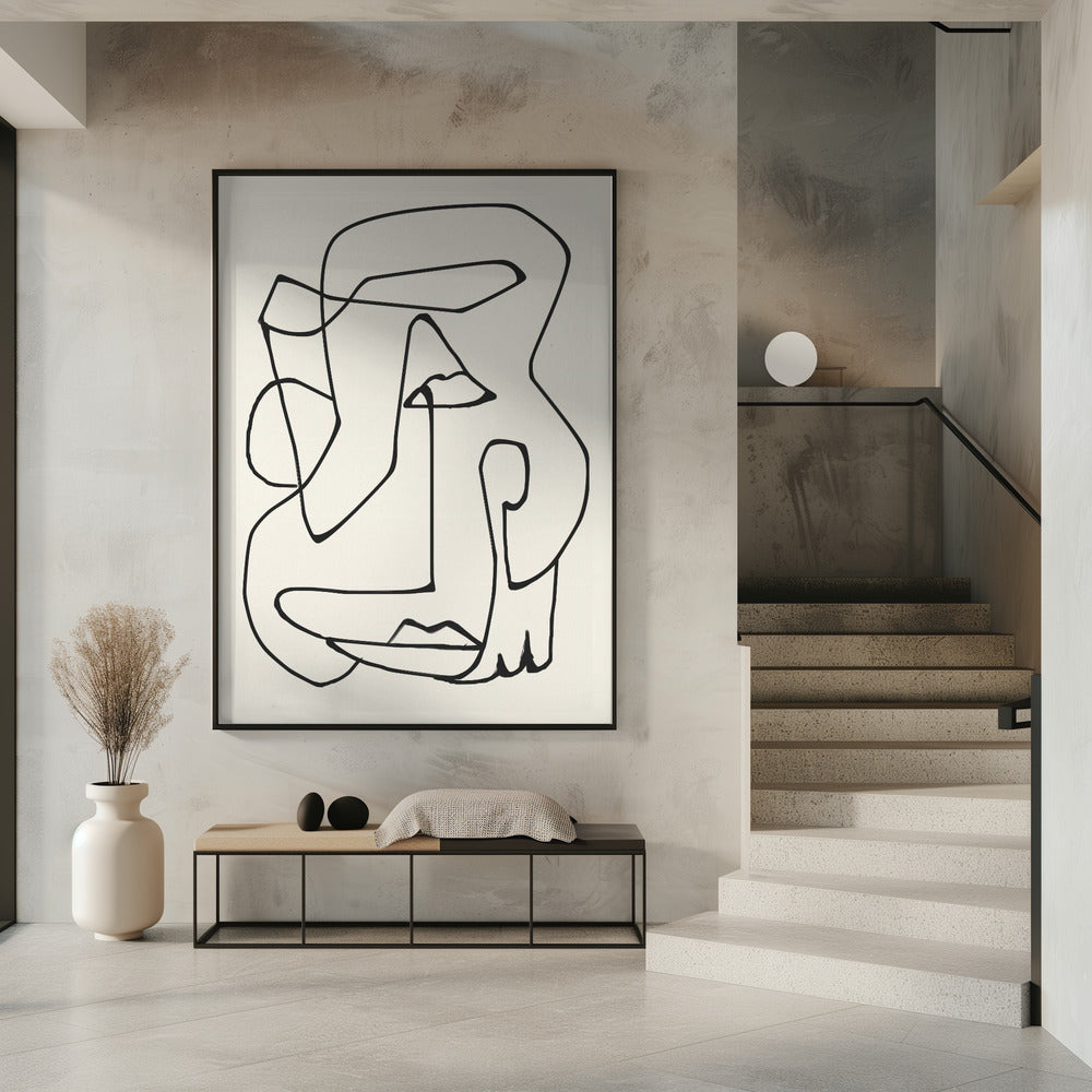 Abstract Line Art | Poster