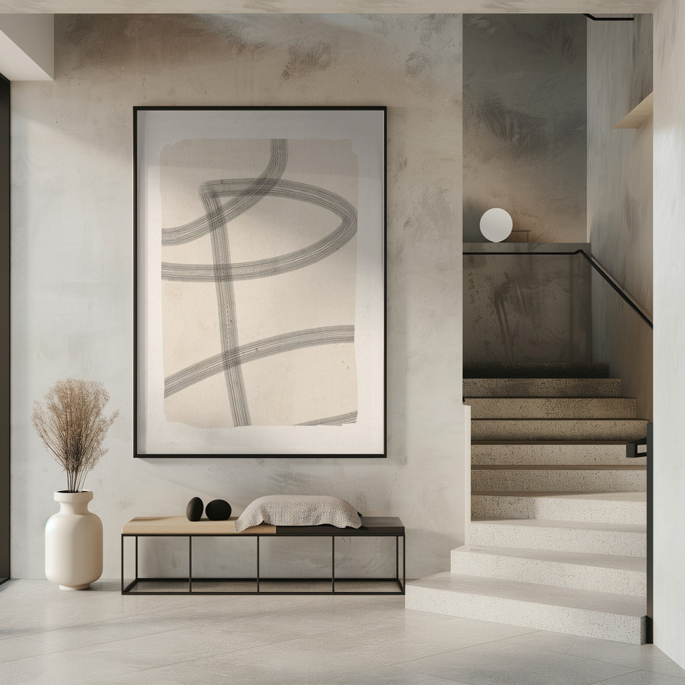 Minimalistische abstrakte Kunst | Poster