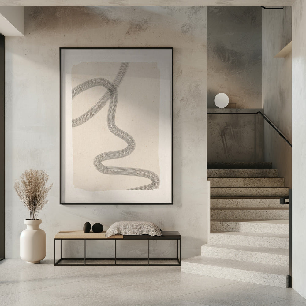 Minimalistische abstrakte Kunst | Poster