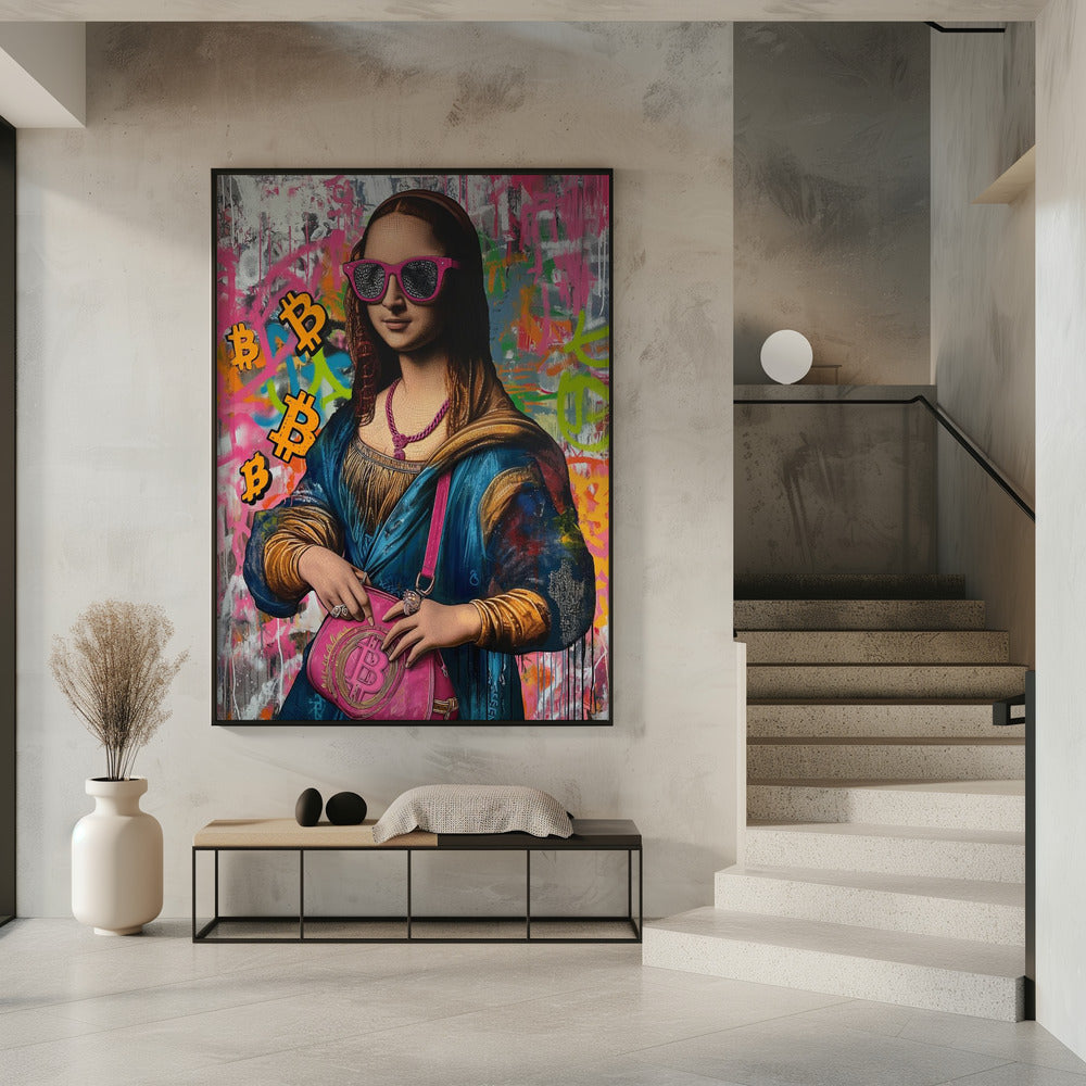 Monalisa Bitcoin | Poster