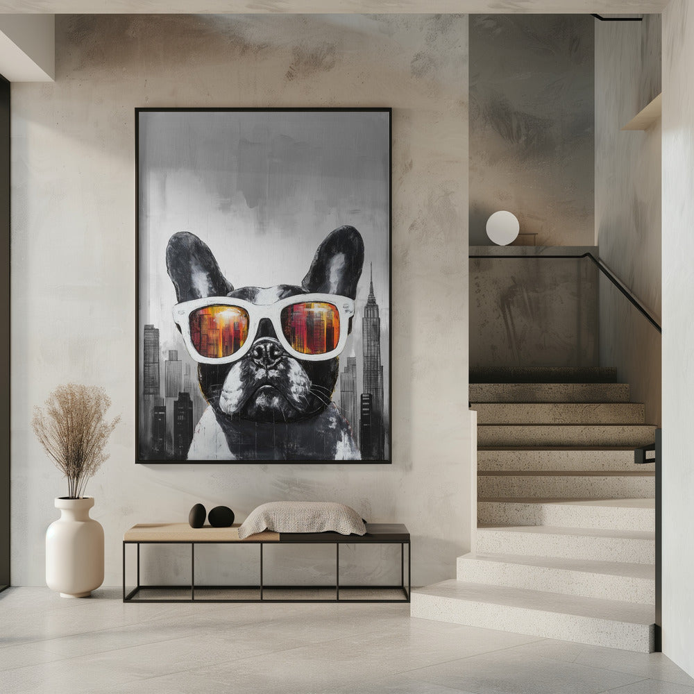 Bulldog - Too cool for School | Poster