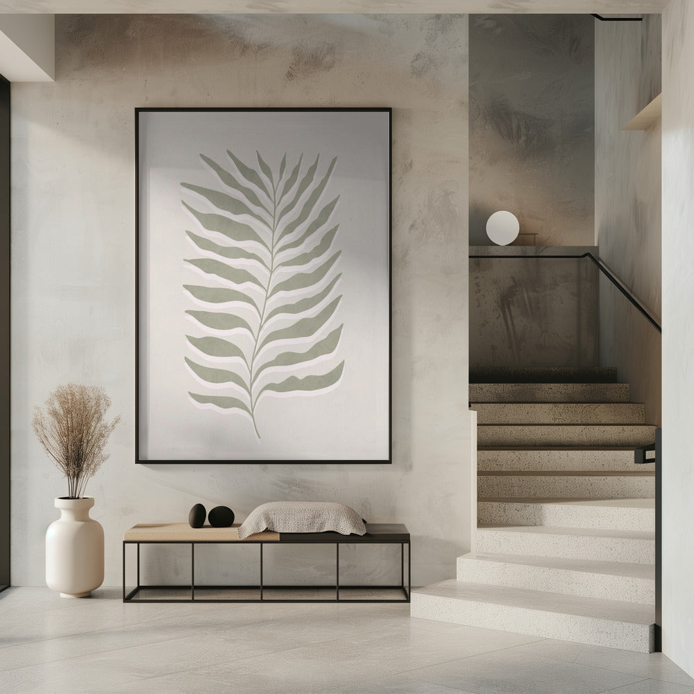 Olivgrünes Blatt | Poster