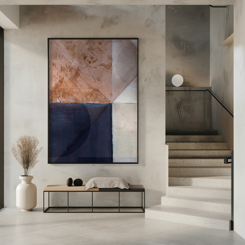 Abstraktes geometrisches Muster | Poster