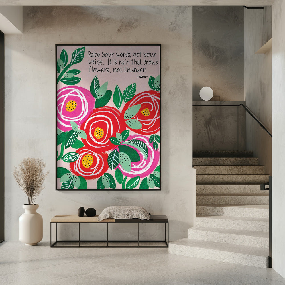 Erhebe deine Worte | Poster