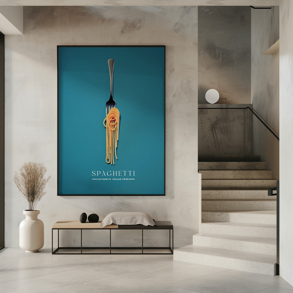 A Fork Wrapped In Spaghetti | Poster