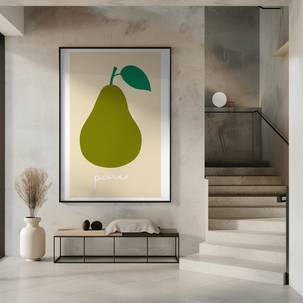La Poire (Dunkelgrün) | Poster