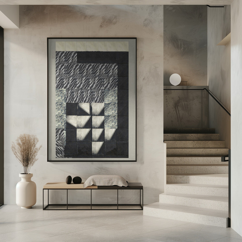 Mit geometrischen Mustern | Poster