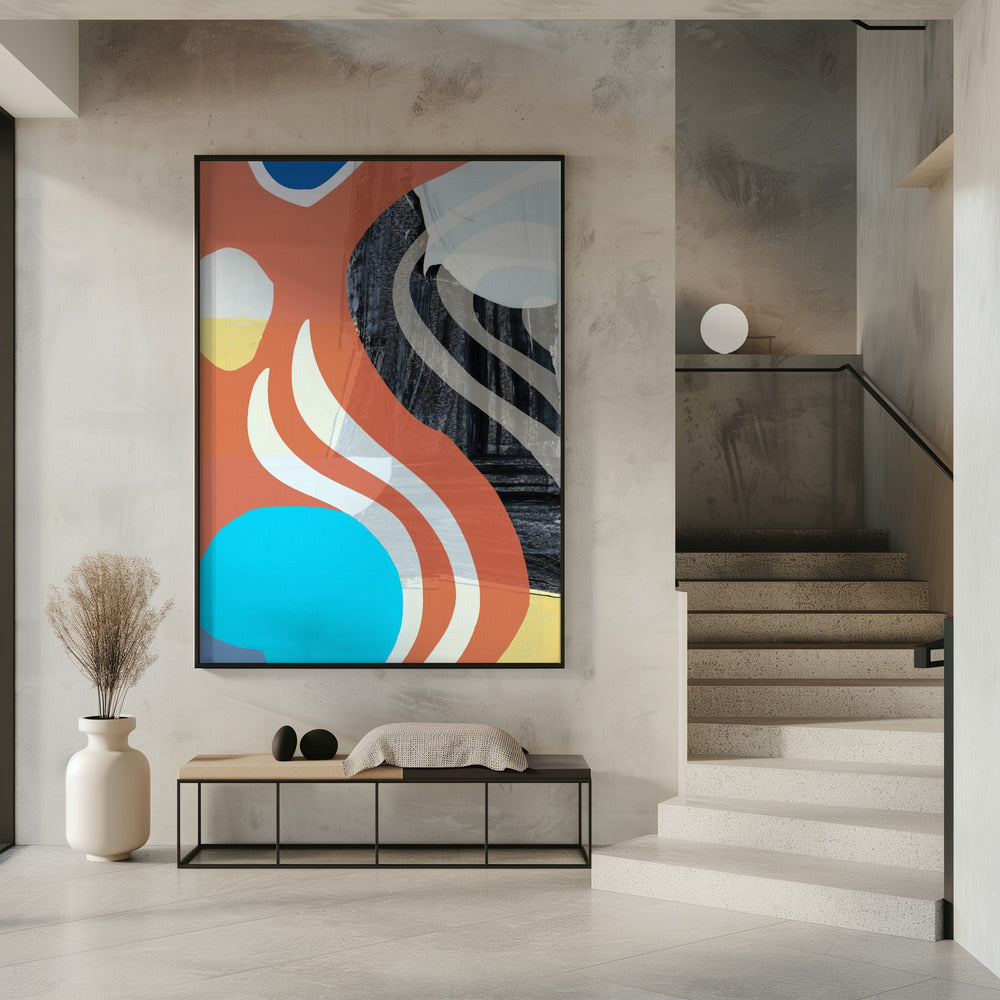 Fragmentierter Fluss | Poster