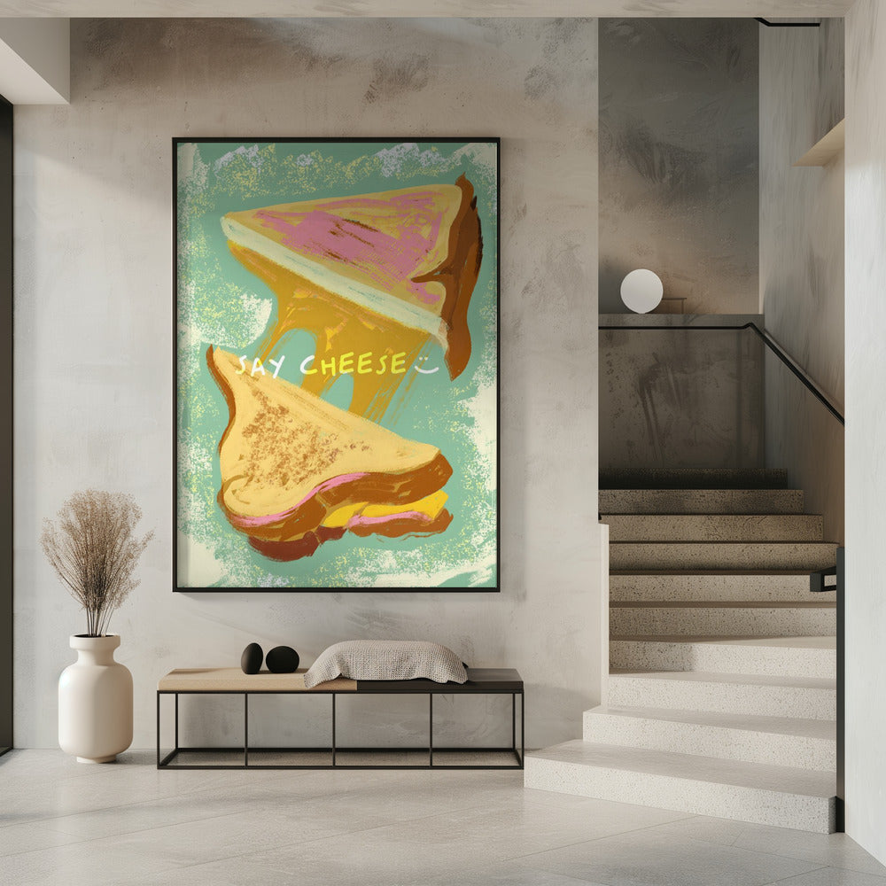 Melted Cheese Sandwiches | Poster