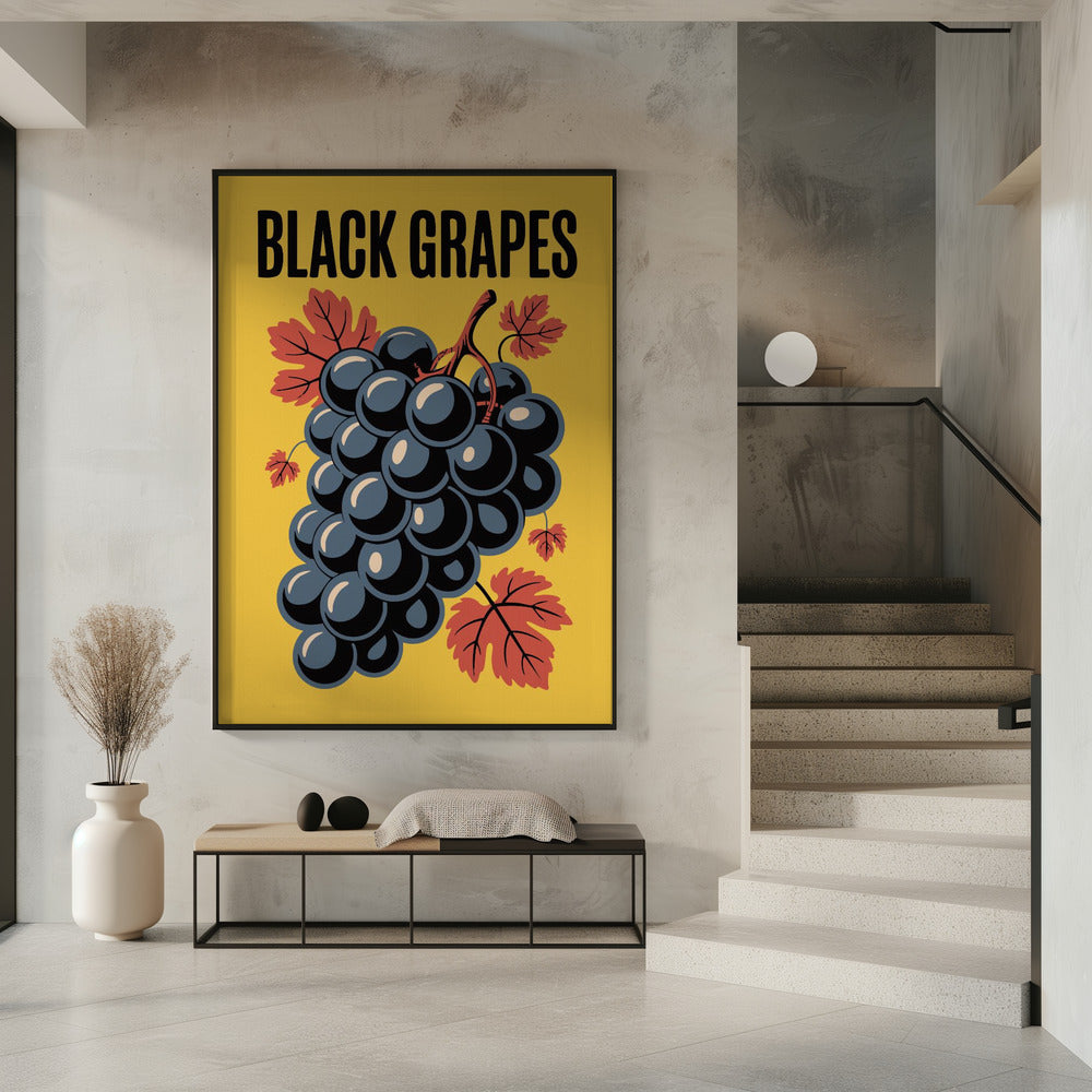 Trauben & Blätter | Poster