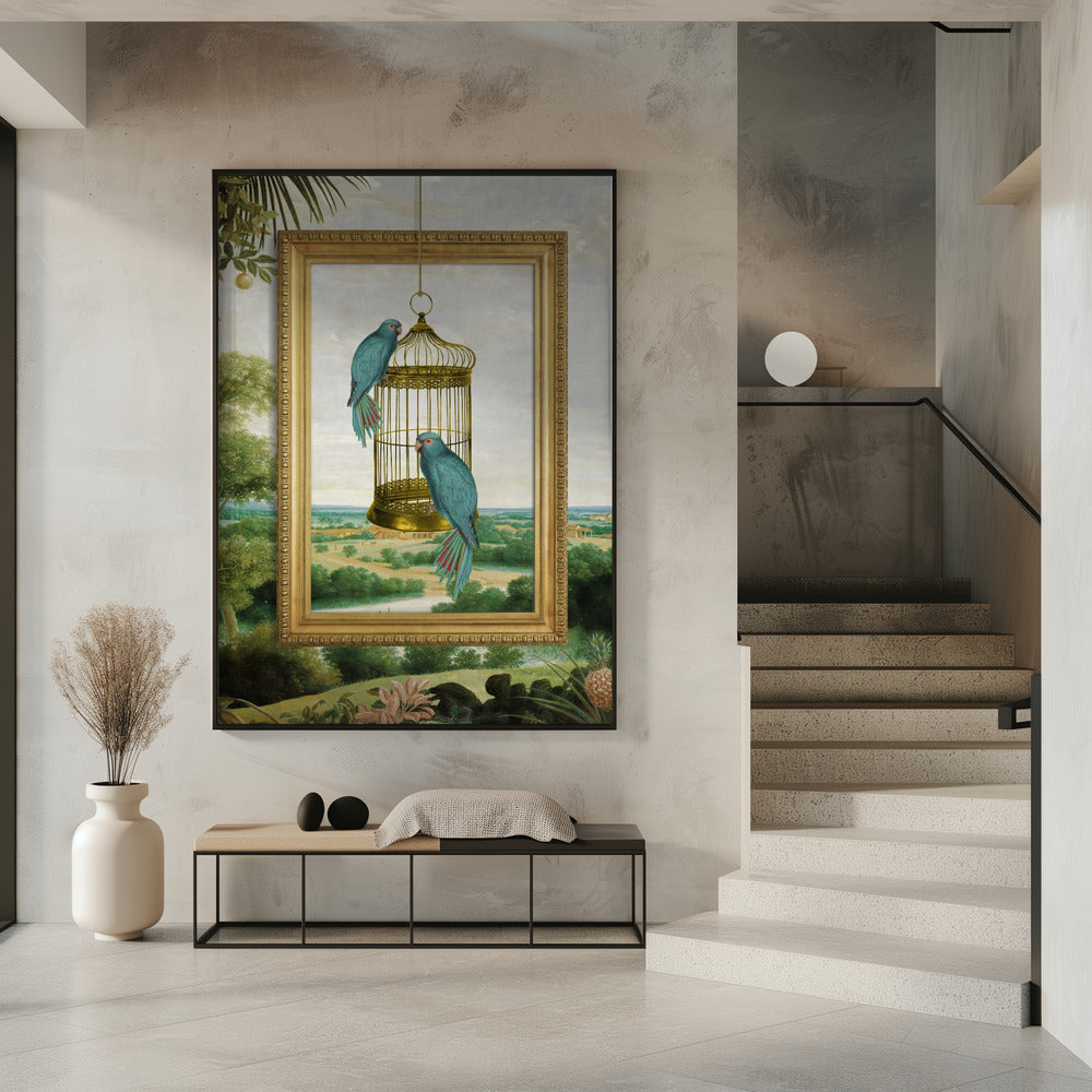 Der goldene Ausblick | Poster
