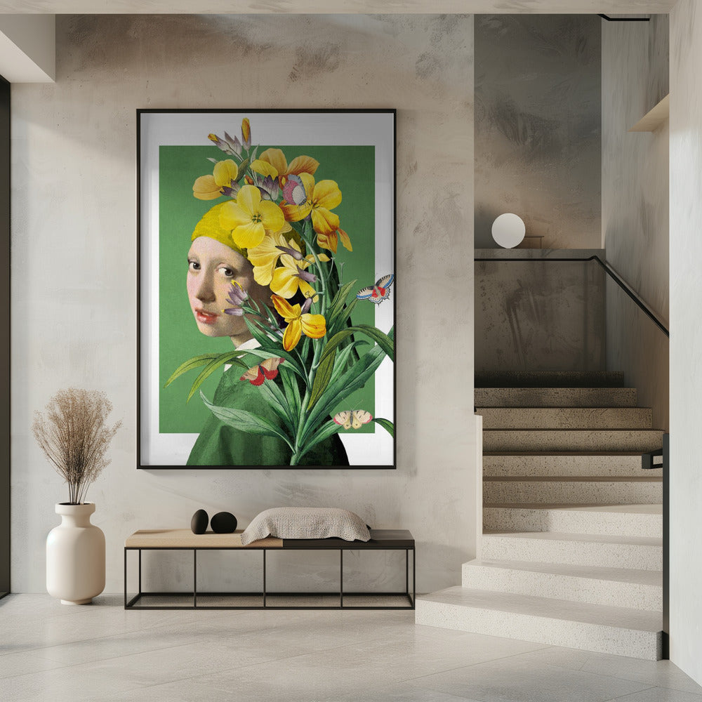 Das Mädchen mit dem Perlenohrring, Frühlingsausgabe | Poster