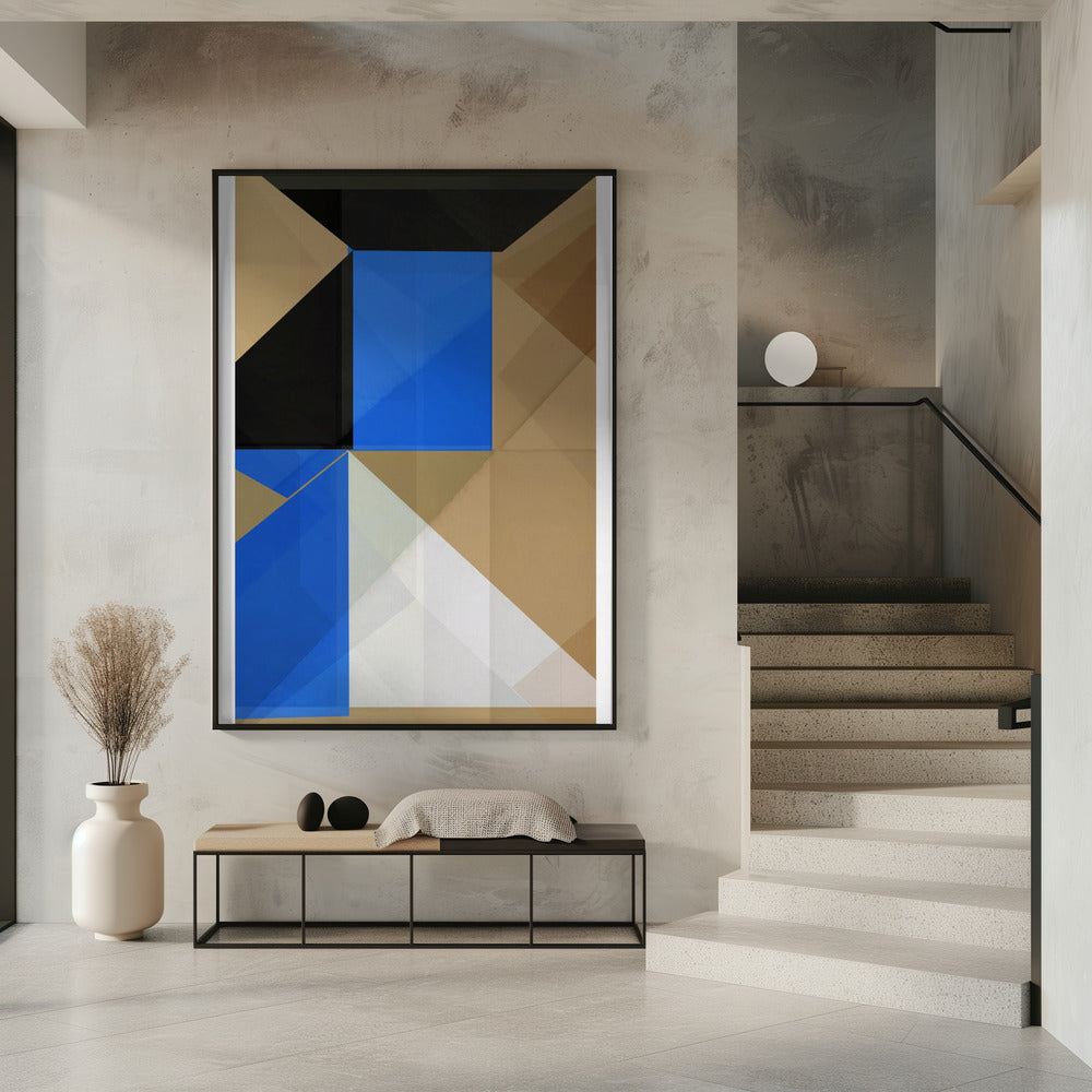 Kobaltgeometrie | Poster
