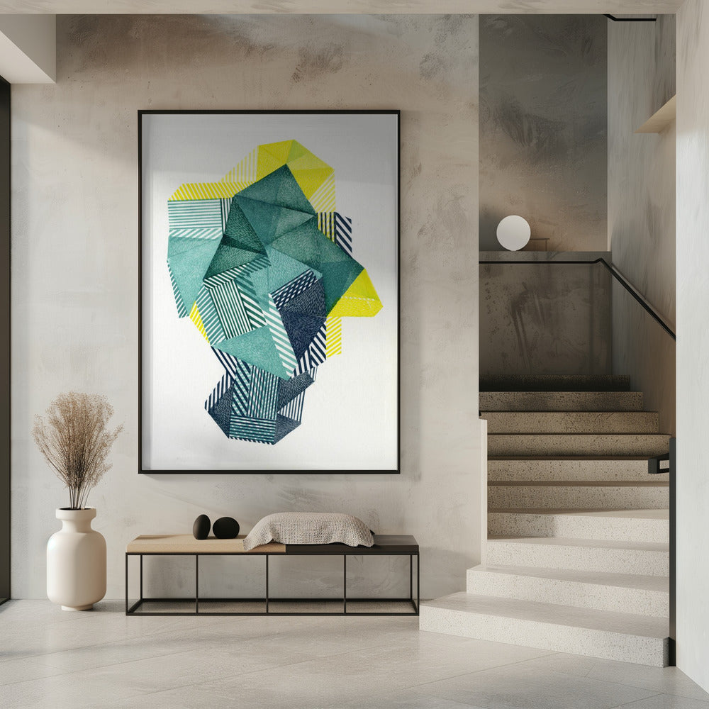 Polygonale Form V. | Poster