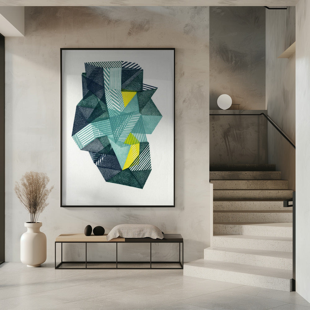 Polygonale Form IV. | Poster