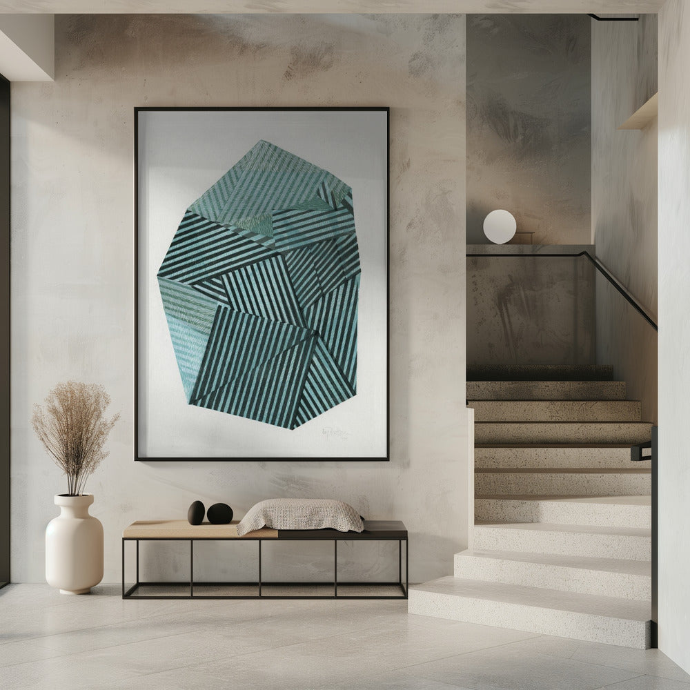 Gestreifter Stein II. | Poster