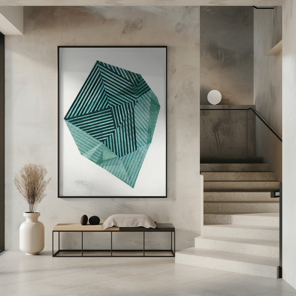 Gestreifter Stein I. | Poster