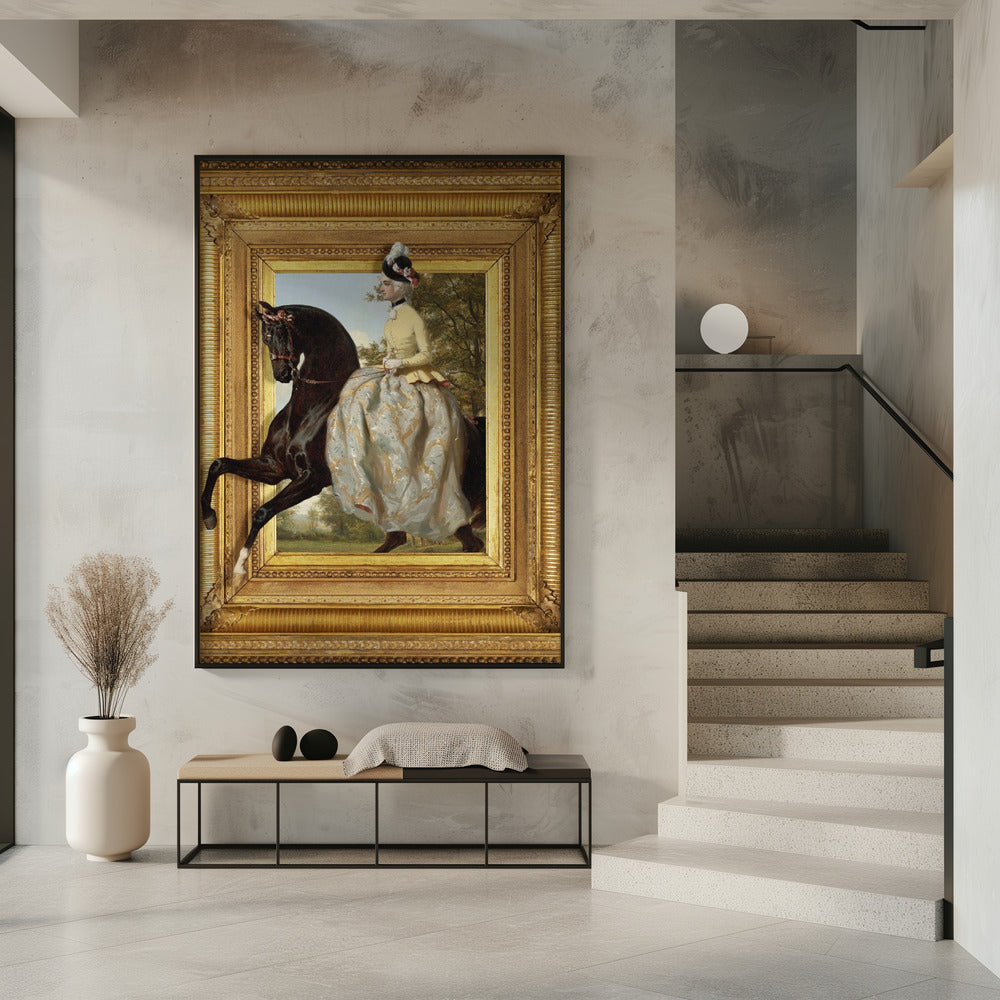 The Lady and Her Horse | Poster