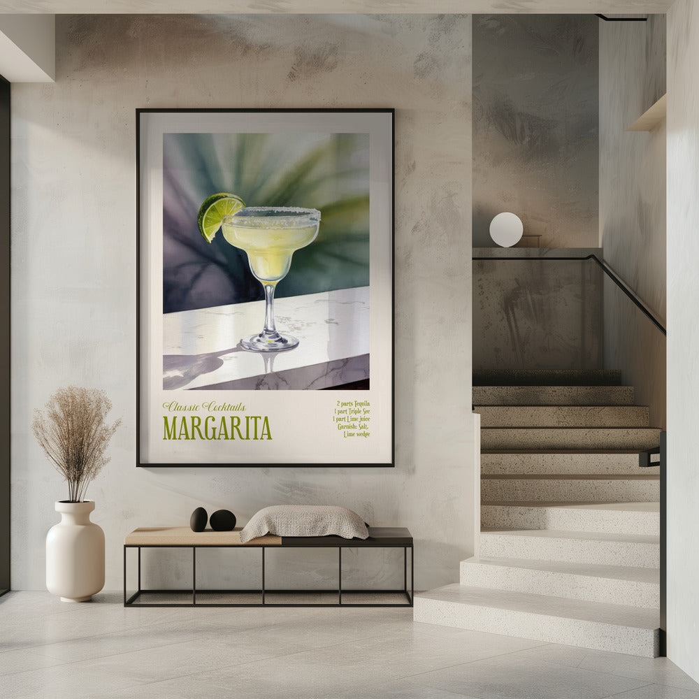 Klassische Cocktails - Margarita | Poster