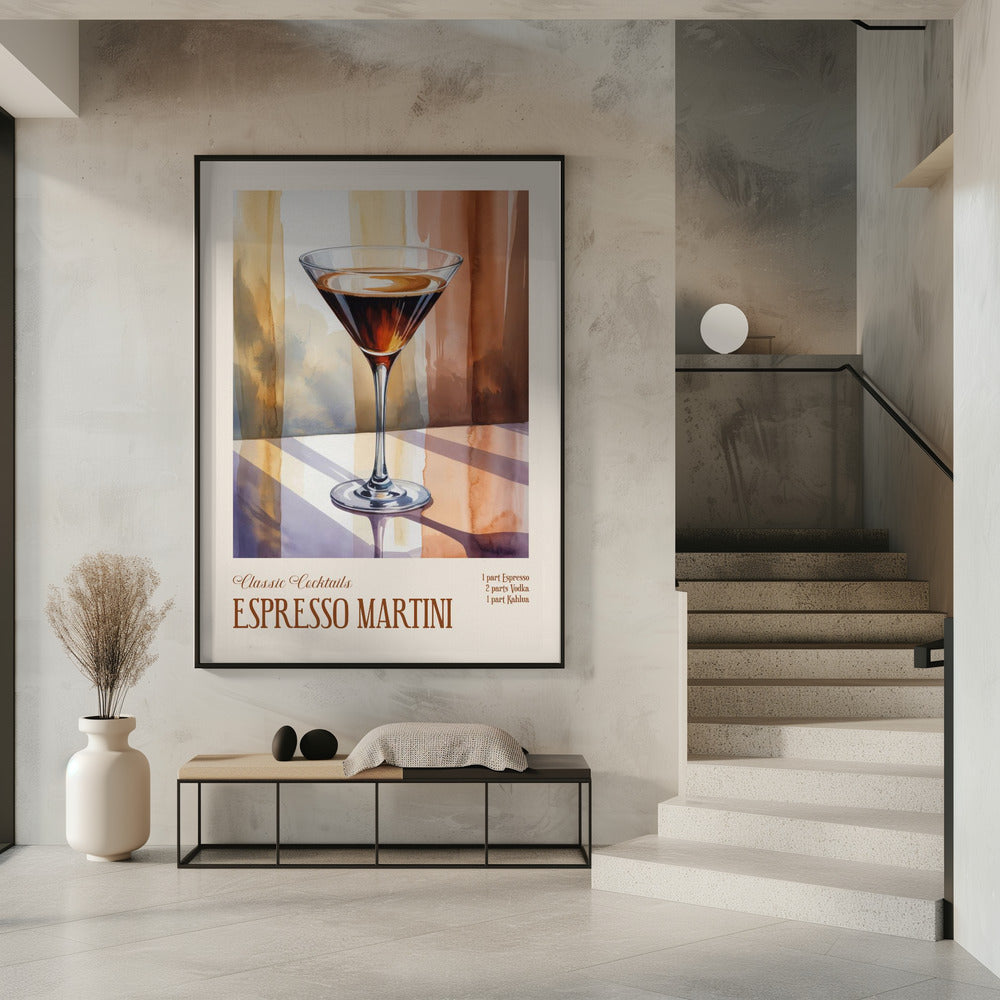 Klassische Cocktails - Espresso Martini | Poster
