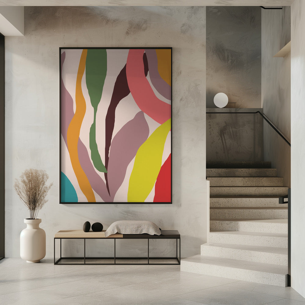 Abstrakter Garten | Poster