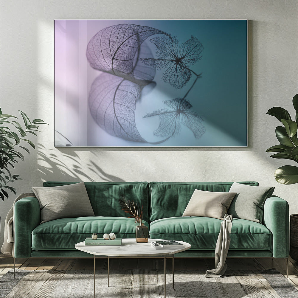 Geschichte von Blatt und Blume | Leinwand