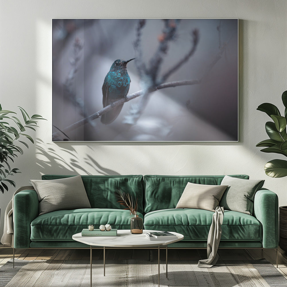 Elektrisches Blau | Leinwand