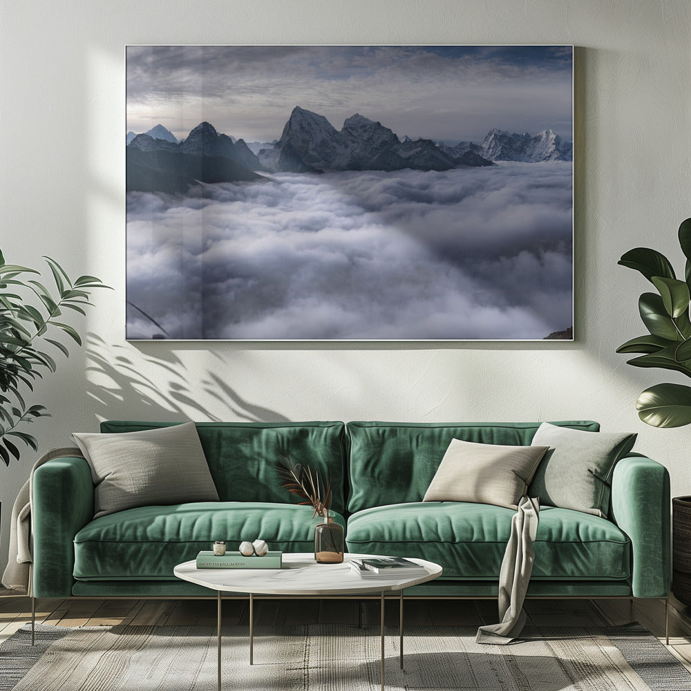 Wolkenfluss | Leinwand
