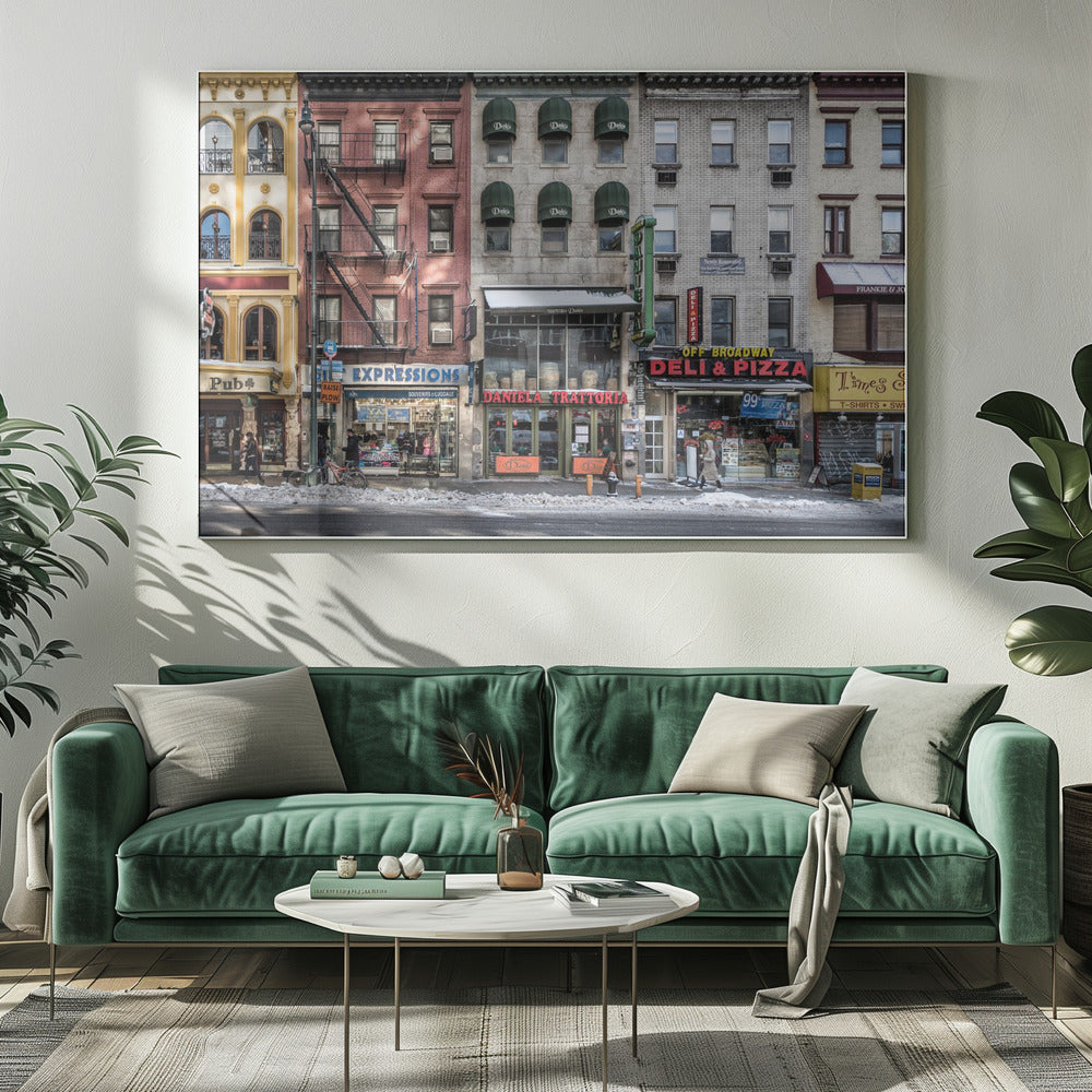 A cold day in NY | Canvas
