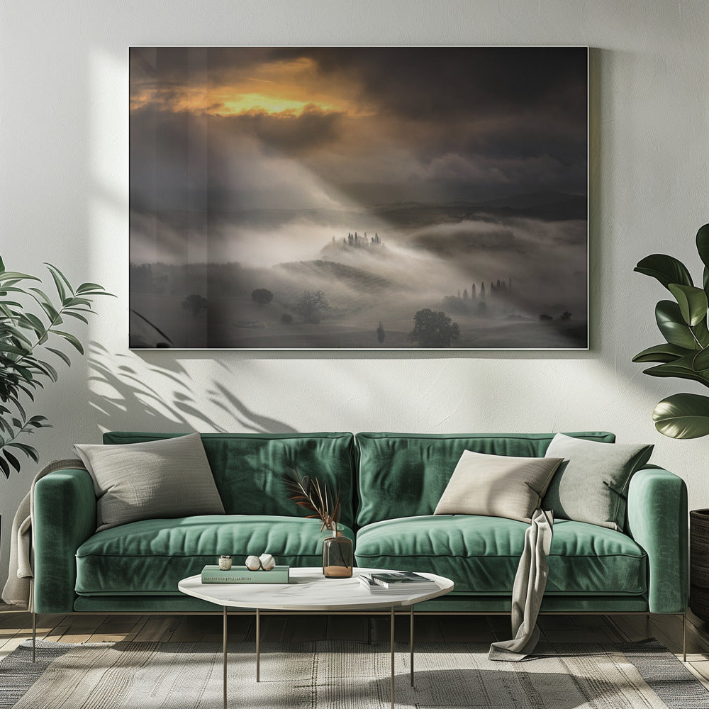 Nebelwellen | Leinwand
