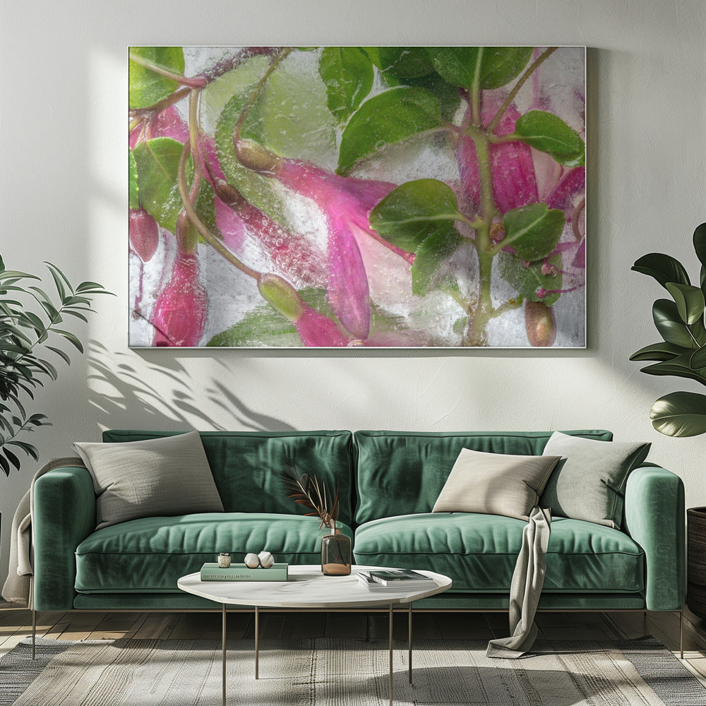 Fuchsia Freeze | Leinwand