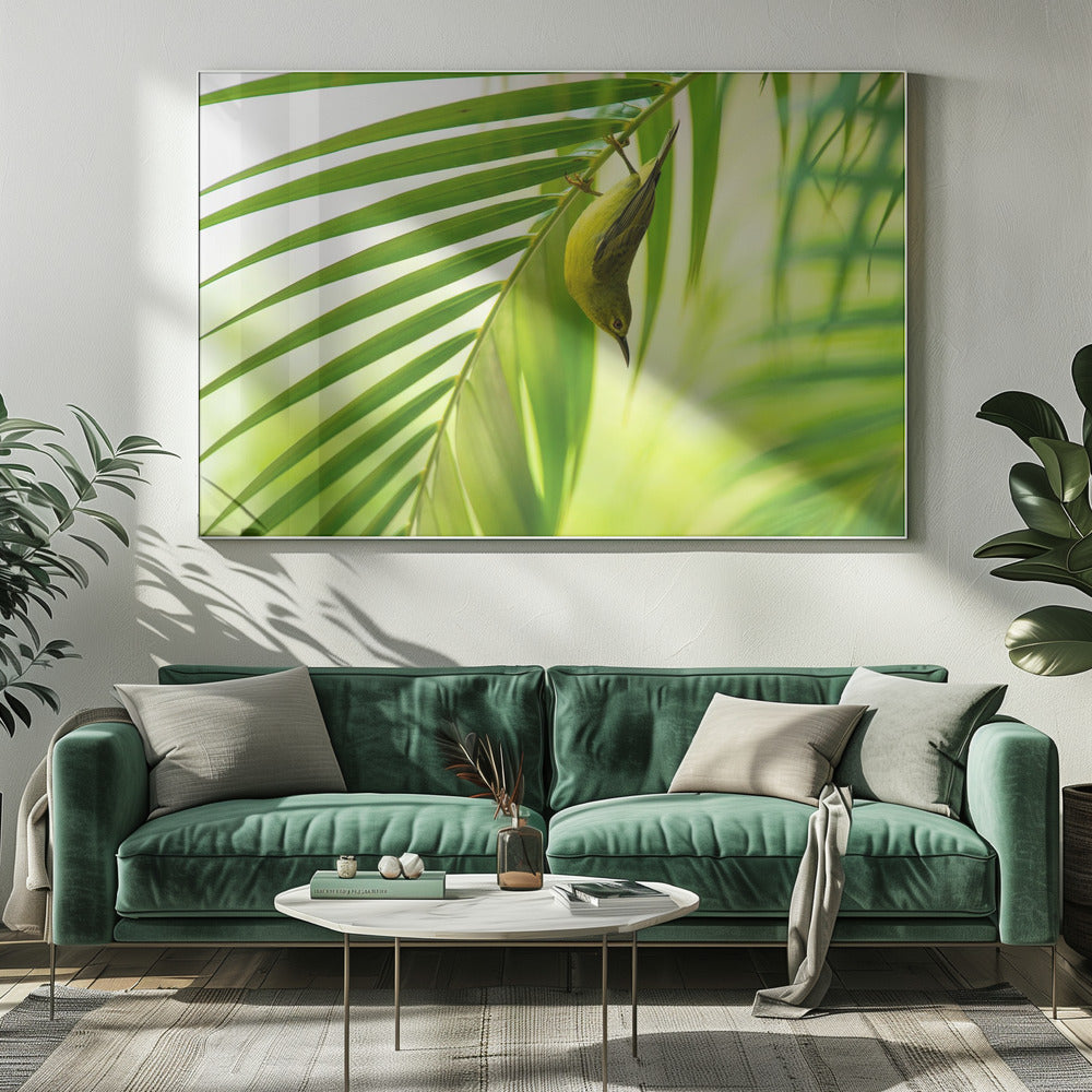 50 Grüntöne | Leinwand