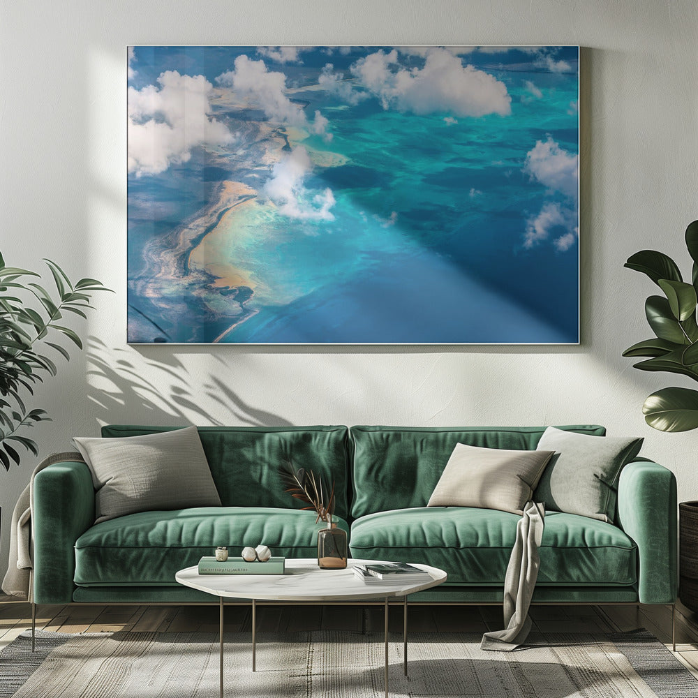 Sandstrand trifft Meer | Leinwand